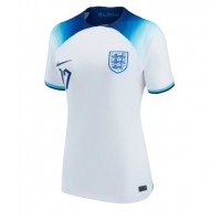 England Bukayo Saka #17 Replica Home Shirt Ladies World Cup 2022 Short Sleeve